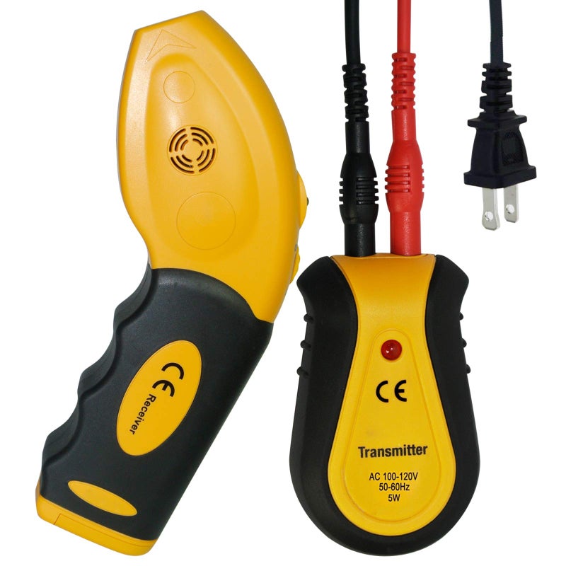 DANOPLUS Portable Circuit Breaker Finder Tracer Circuit Tester Locate AC Circuits&Fuses Quickly LED Signal Receiver Transmitter Fuse Socket 100-120V Only - Image 1